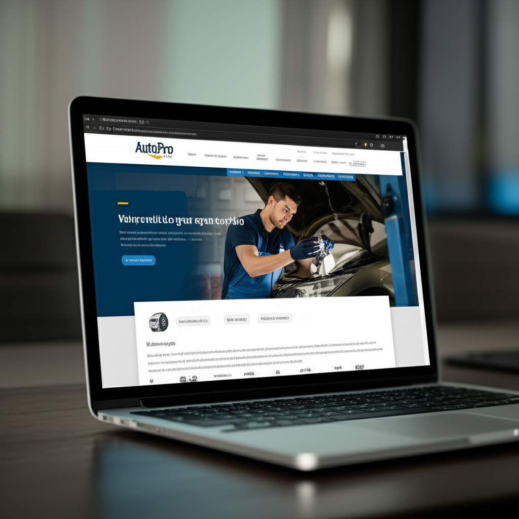 Sitio web de AutoPro Taller