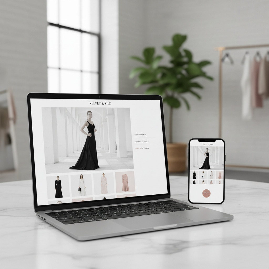 Sitio web de Boutique Moda